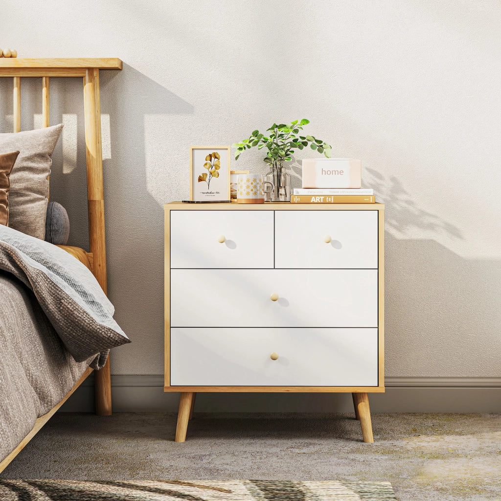 Cassettiera ¨C Minimal ¨C Robe e Bianco 60x35x65