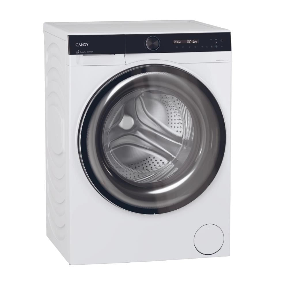 Candy BWS 6106B8-S lavasciuga Libera installazione Caricamento frontale Nero, Bianco D