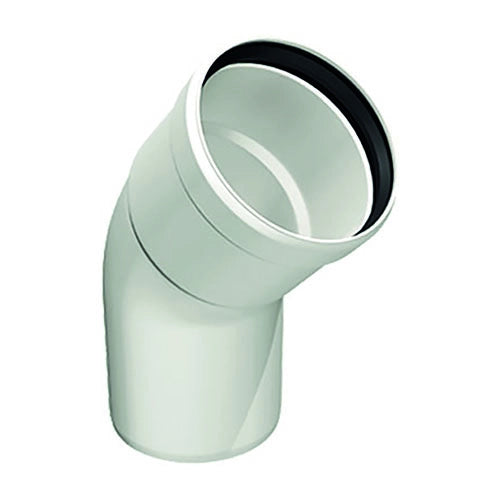 CURVA 45  ° OLIFLEX- Diam. 80- OLIVE- pezzi 1