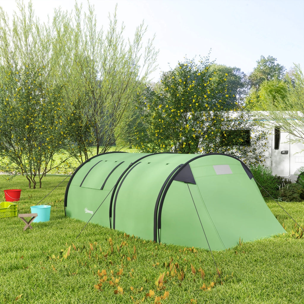 Tenda da campeggio 3-4 persone impermeabile ¨C Minimal ¨C Verde scuro