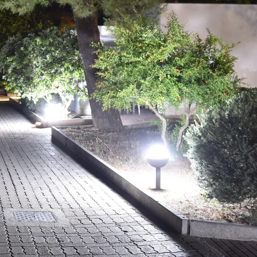 Lampada da esterno a colonna 50 cm E27 ULSA Polux nera