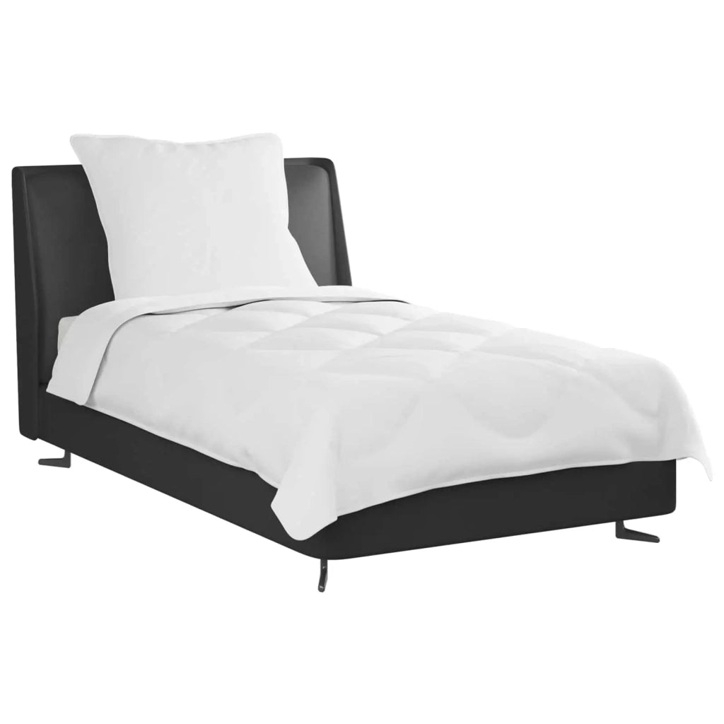 Piumone | Duvet con cuscino 2 pz Bianco Microfibra
