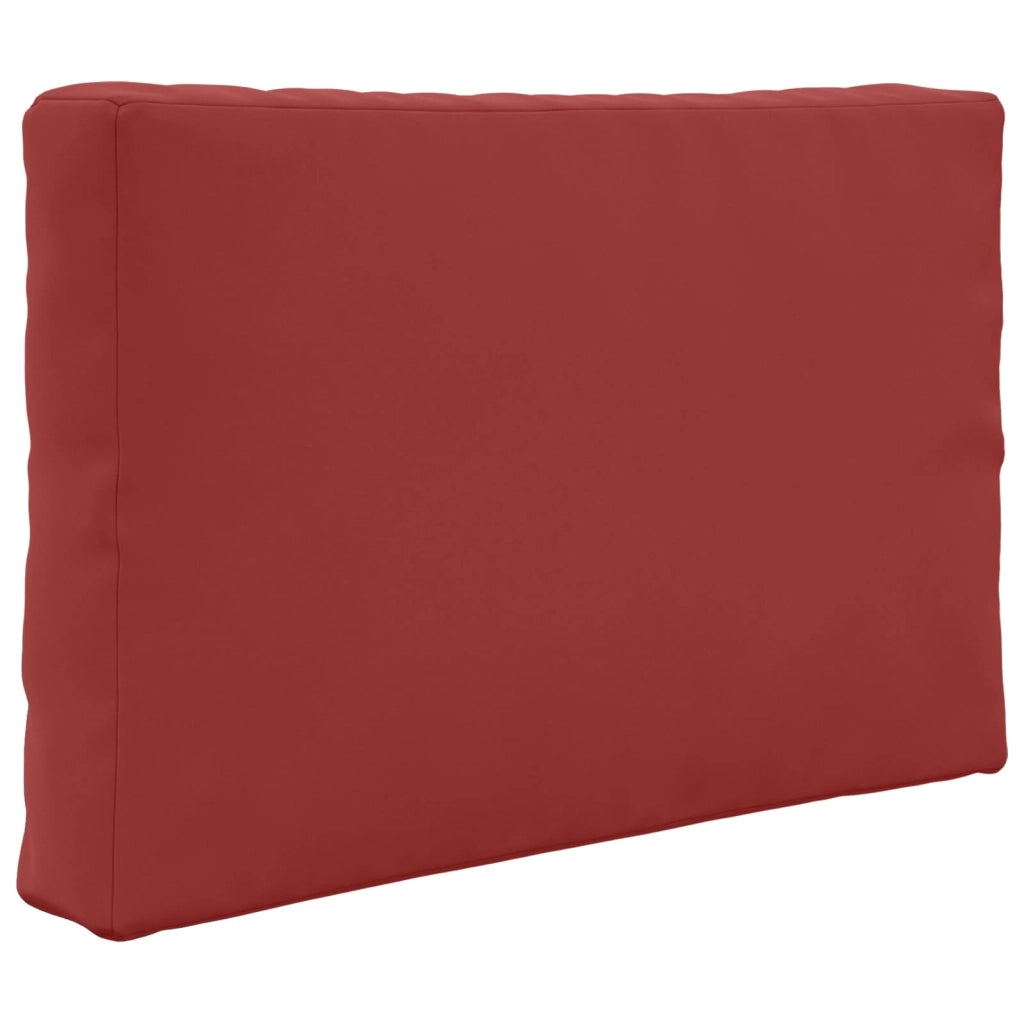 Cuscino per divano da esterno 3 pcs Rosso vino Poliestere 900753