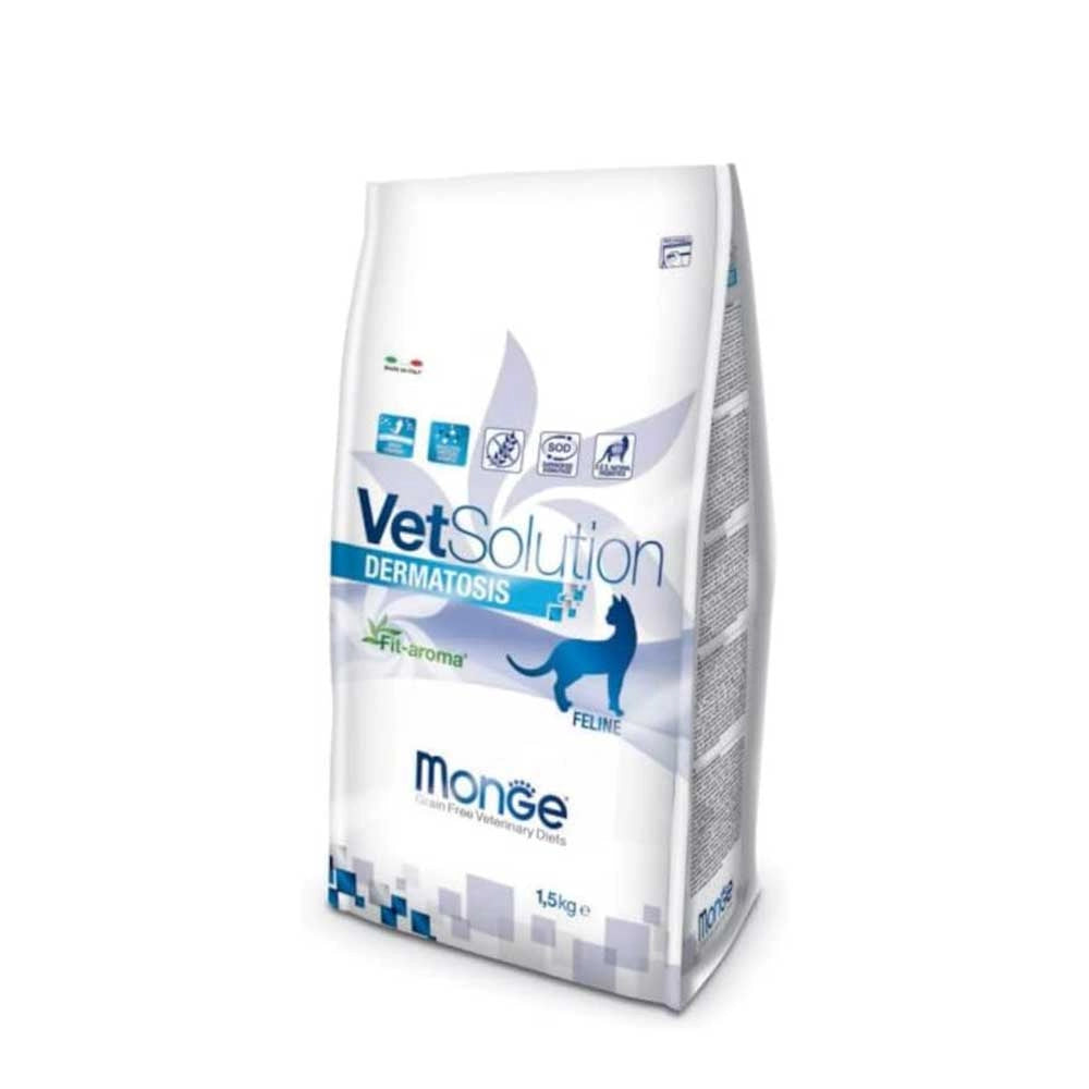 Monge Cat VetSolution Dermatosis 1,5kg