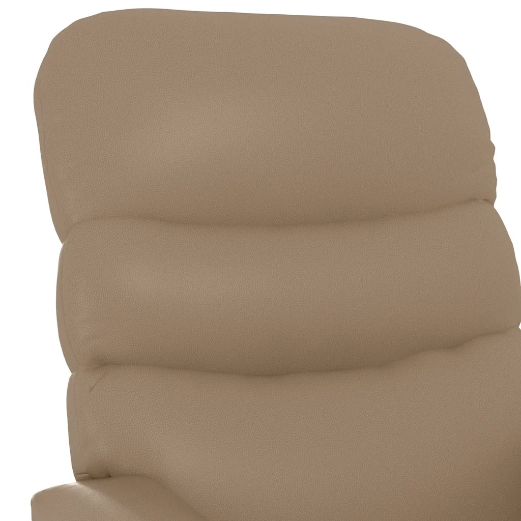 Poltrona Massaggiante Cappuccino in Similpelle 342699