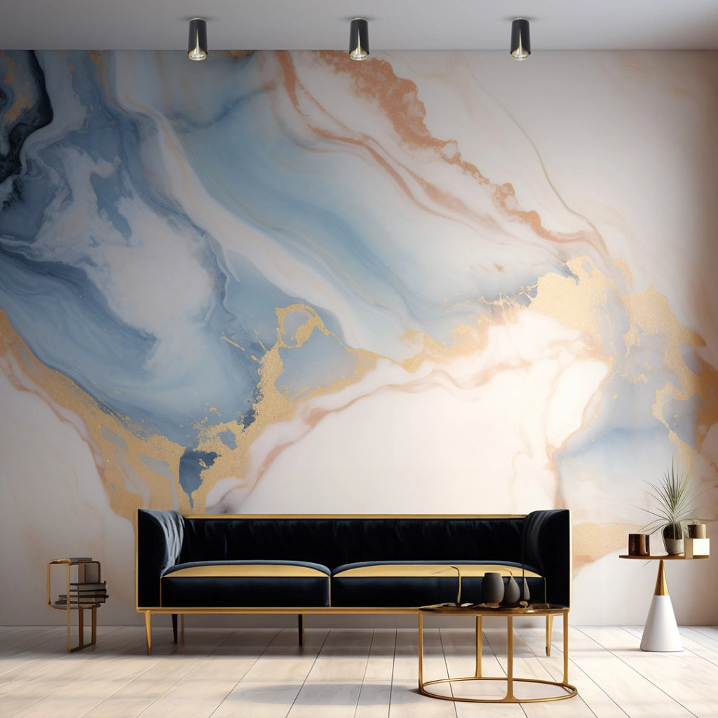 Spot da soffitto nero oro 1xGU10 8W Flower Milagro