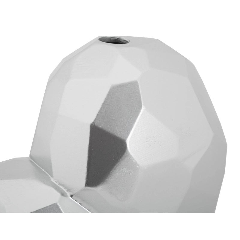 Vaso Heart Silver cm 19x9x18