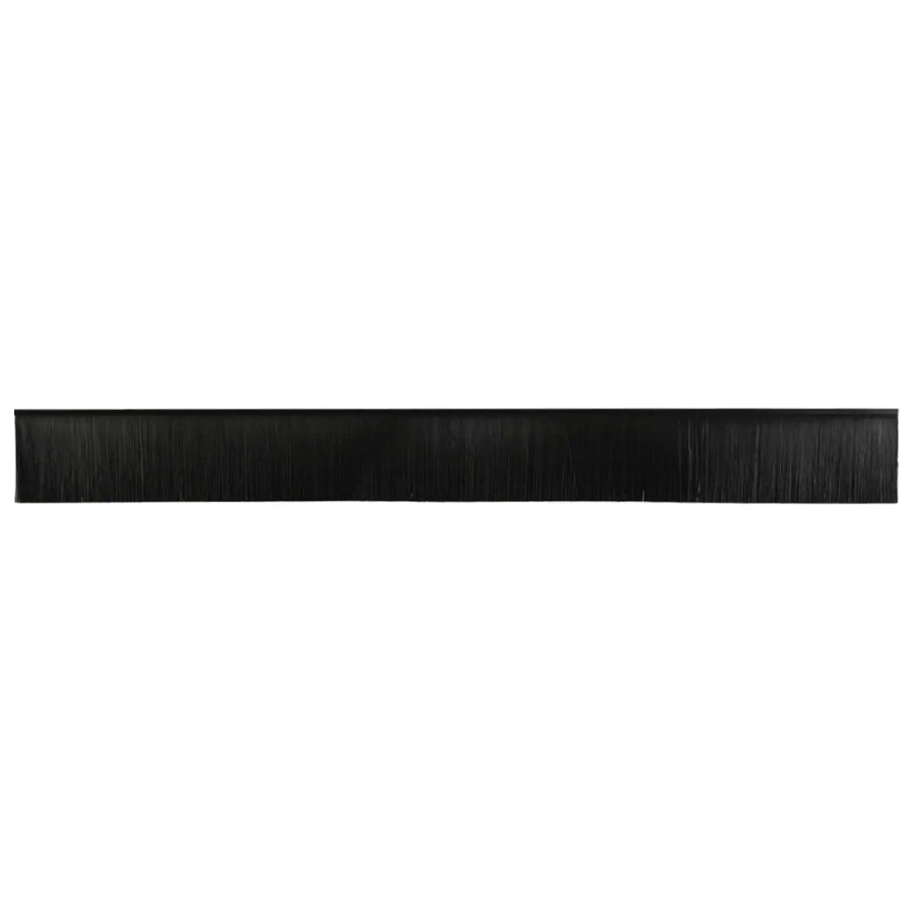 Spazzole per porte autoadesive 12 pz Nero 100 cm CFW9505497