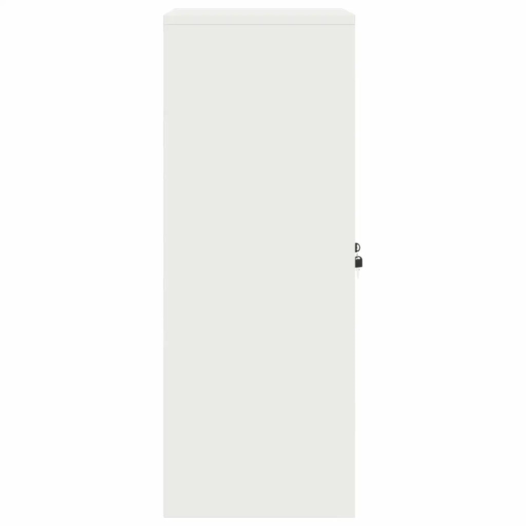 Armadio Bianco 60 x 40 x 105 cm Acciaio