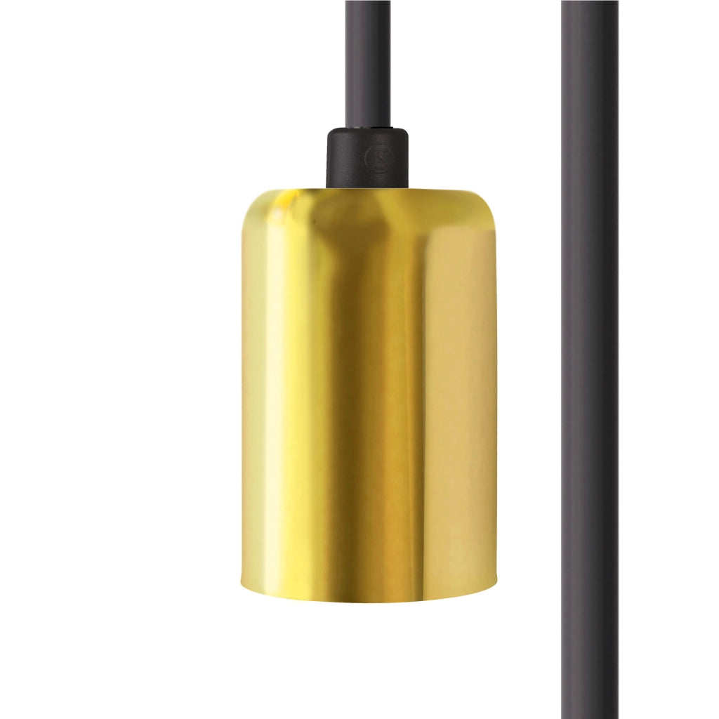 Sospensione cavo E27 nero-oro 1,5 m Nowodvorski CABLE