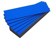 25 etichette magnetiche, colore (blu), lunghezza 10 cm, larghezza 2 cm
