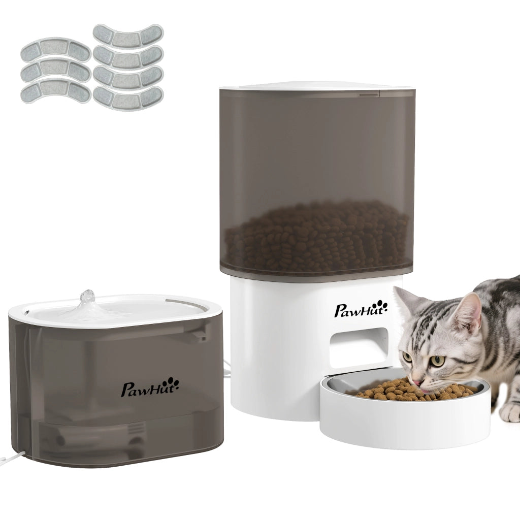 Dispensatore Cibo per Gatti e Cani 3L App ¨C zephmum ¨C LED