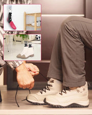 Sfregiatore per uomo e donna - 4 vie plastica e metallo - con spatola per scarpe