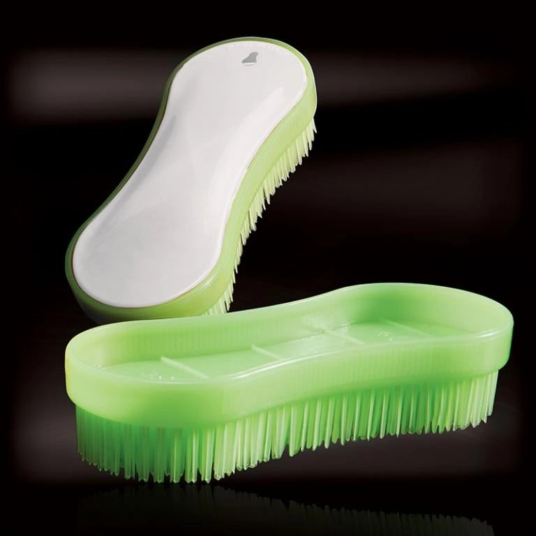Spazzola per il bucato in plastica con coperchio