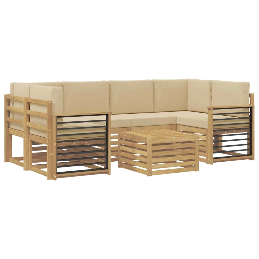 Set divani Legno di Acacia Massello 3391488