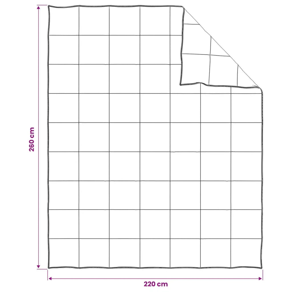 Set di Piumoni 2 pz 220 x 260 cm Estate 150 gsm Fibra di bambù 3432642