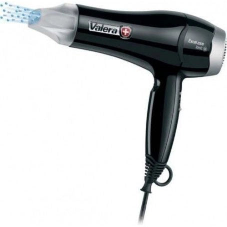 Valera 533.03-044.02 Premium Smart Asciugacapelli 1200 W 2 Velocita' 3 Temperature Getto Aria Fredda Bocchetta Stretta con Presa Standard colore Bianco
