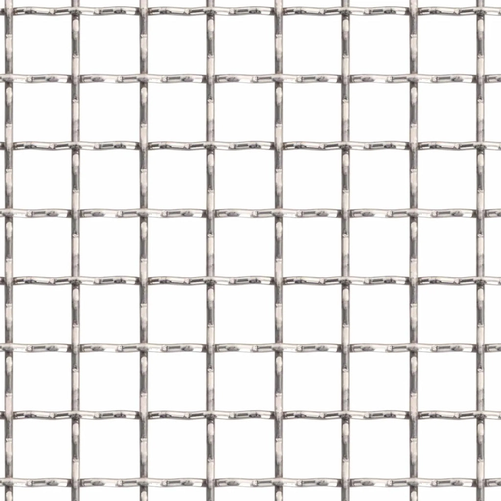 Rete per schermatura 100 x 500 cm 3 Mesh Argento 42039639