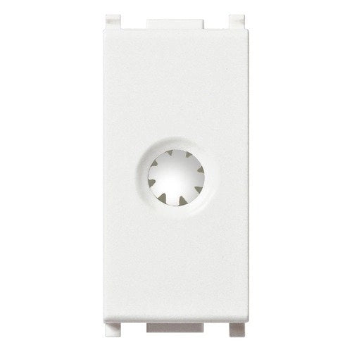 Vimar Plana Passacavo con serracavo bianco 1M