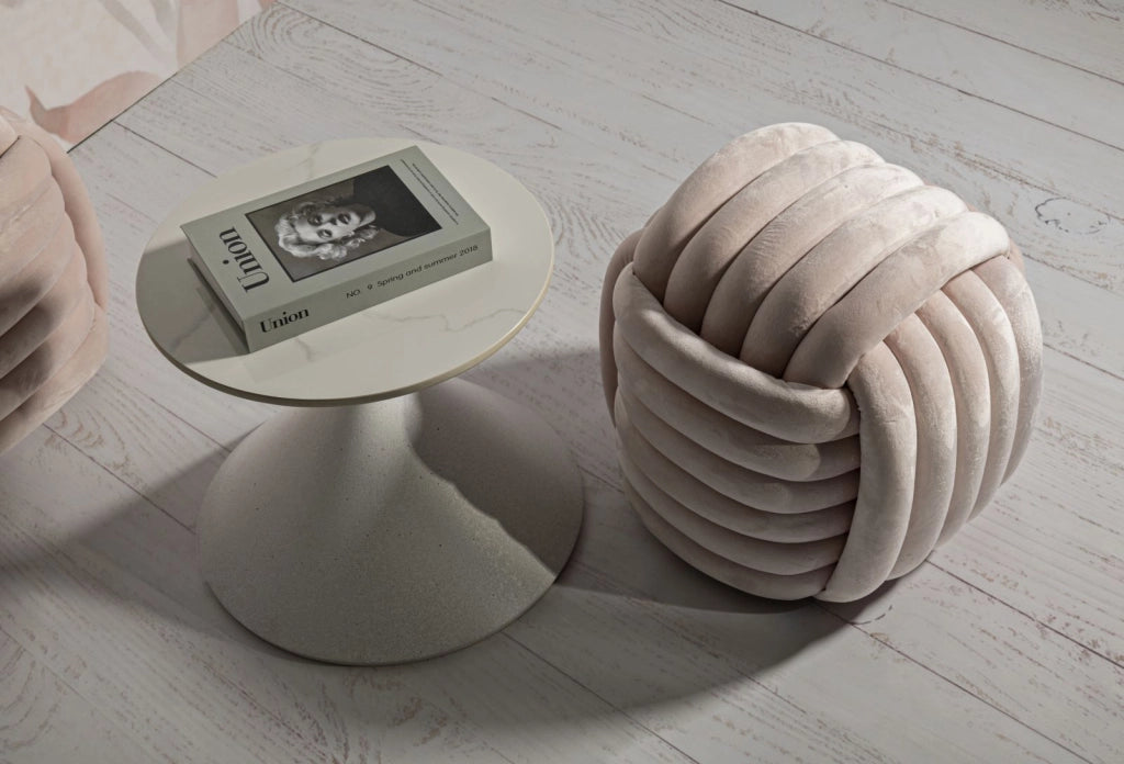 TAVOLINETTO WHITE CM Ø 42x40