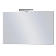 Specchio rettangolare con lampada led lampo, misura 70x120
