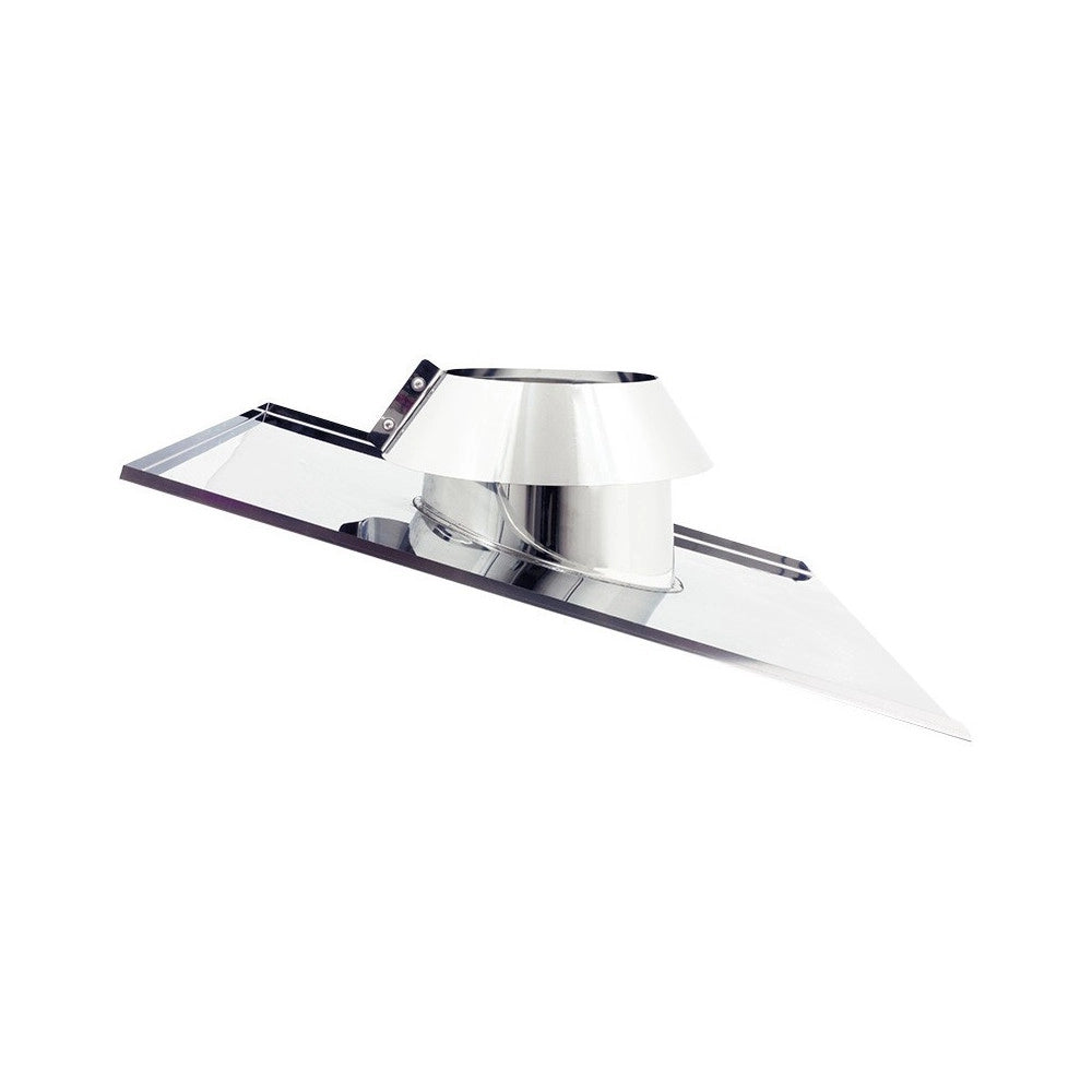 Faldale inclinato da 120mm in acciaio inox 6 decimi aisi 304