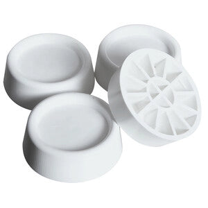 PIEDINI ANTIVIBRANTI PER LAVATRICE E ASCIUGATR. 4 PZ- 1,0 confezione
