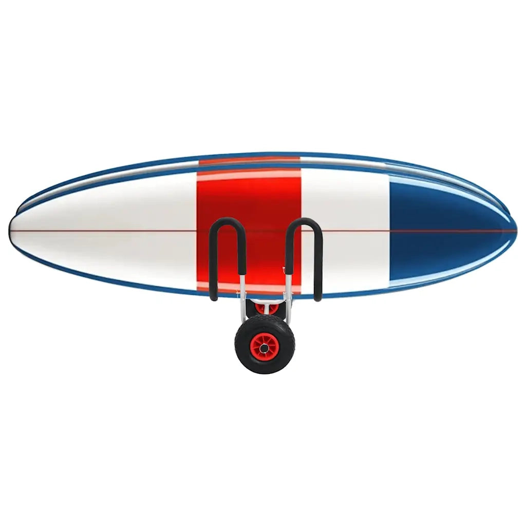 Carrello SUP per 2 Tavole da Surf 90 kg in Alluminio 94877