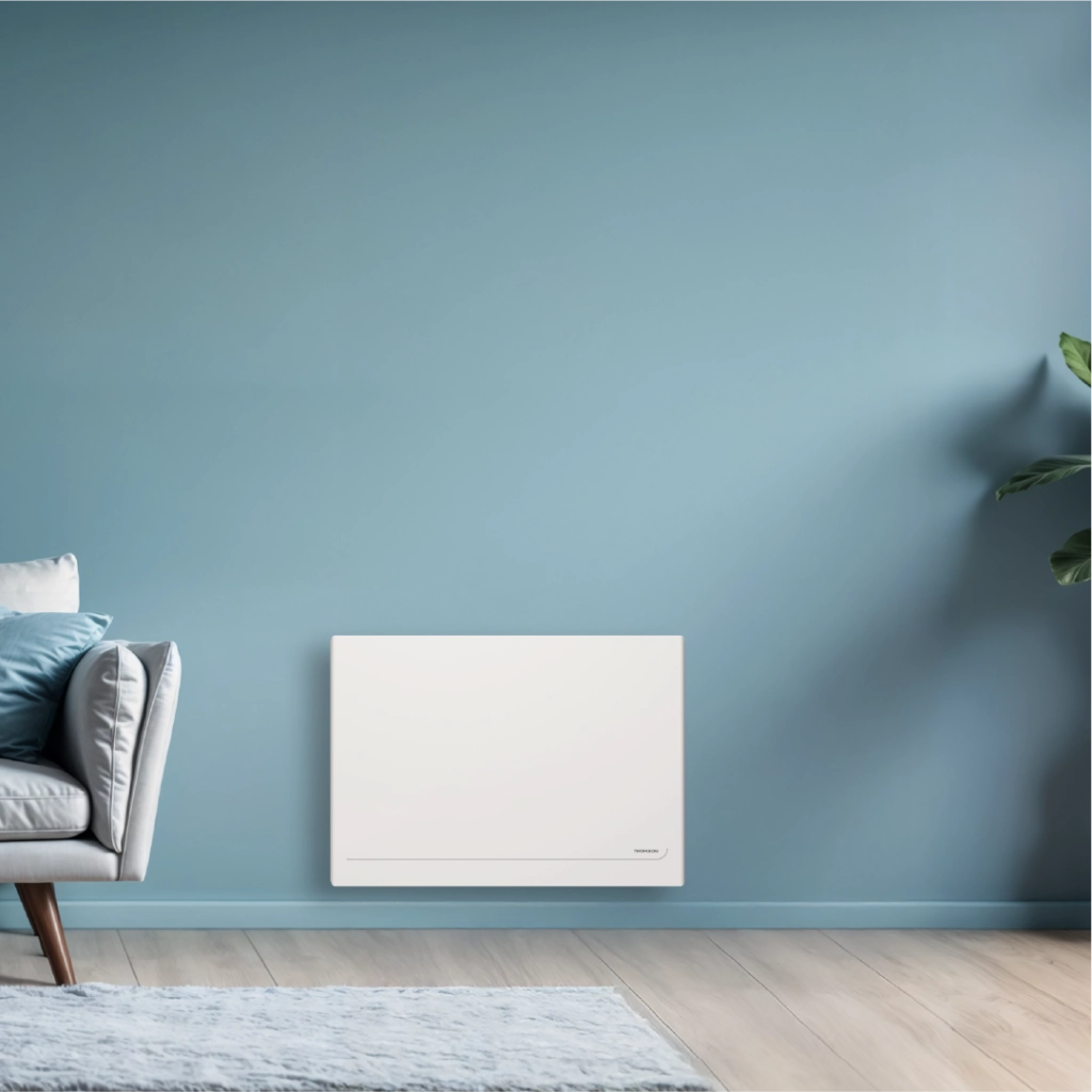 Radiatore elettrico Thomson WiFi con inerzia in ceramica e termostato intercambiabile, 1000W Milla