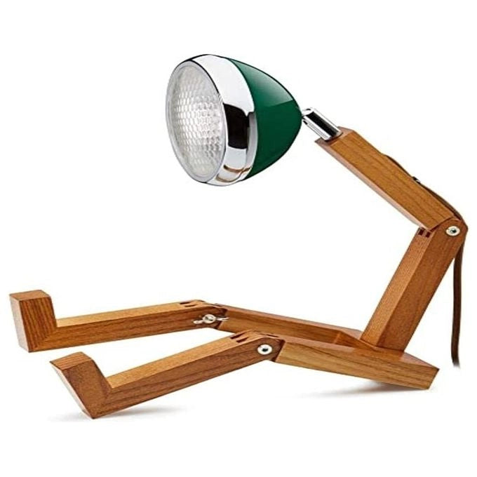 Piffany Copenhagen 12VSWRCG Mr. Wattson Lampada da Tavolo Articolata LED 3W G4 Verde Chiltern