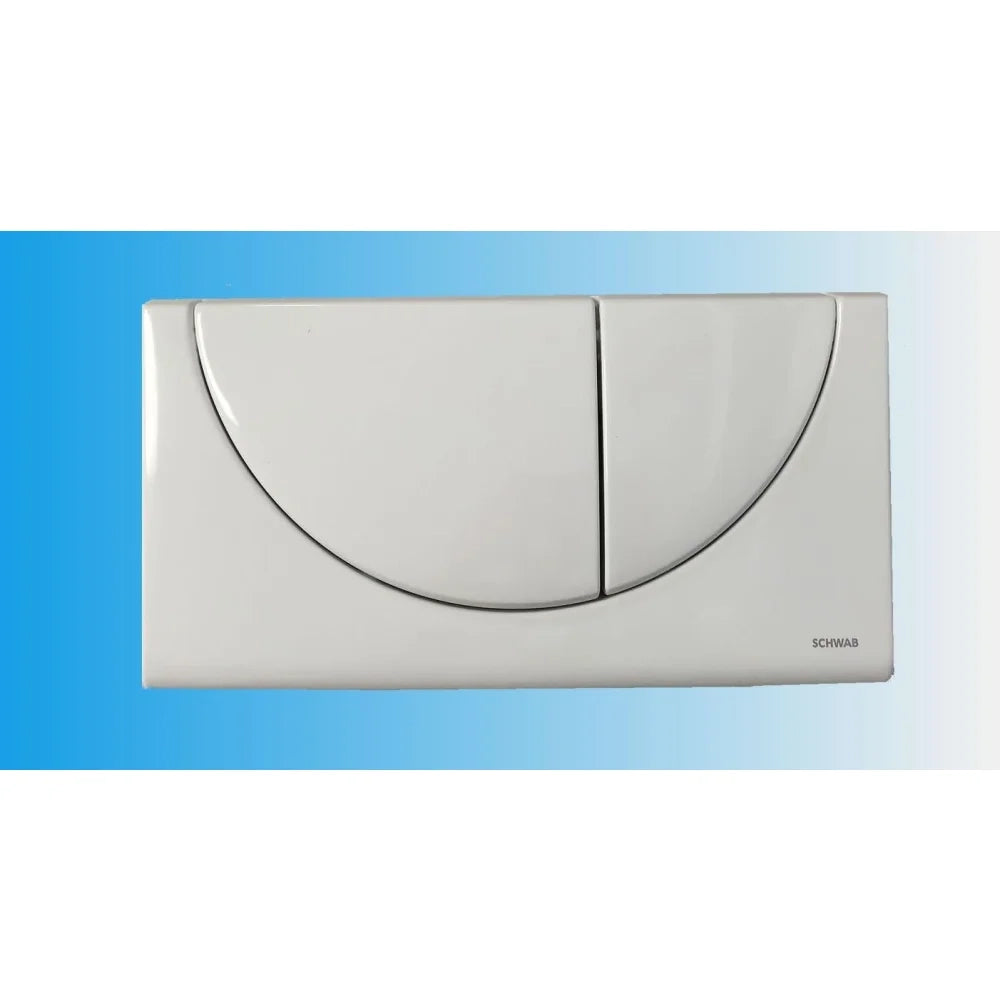Placca viva duo bianca schwab 22 7556