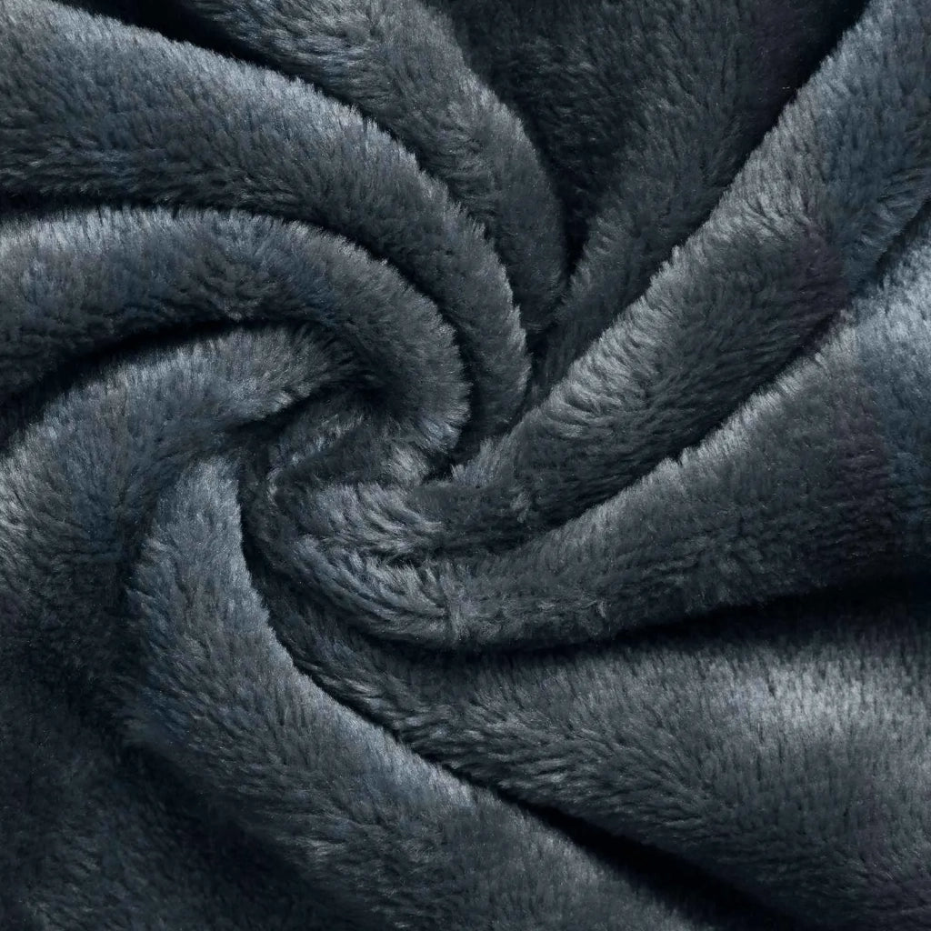 Felpa coperta Blu navy L Pile e Flanella 42017200