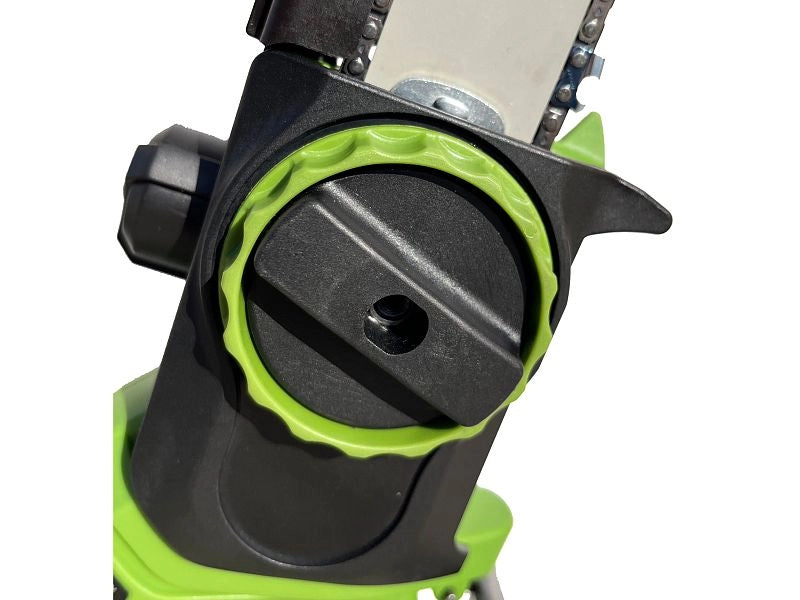 Potatore Minelli Ener-Q3 con due batterie da 21v e 5,2Ah e barra da 20 cm