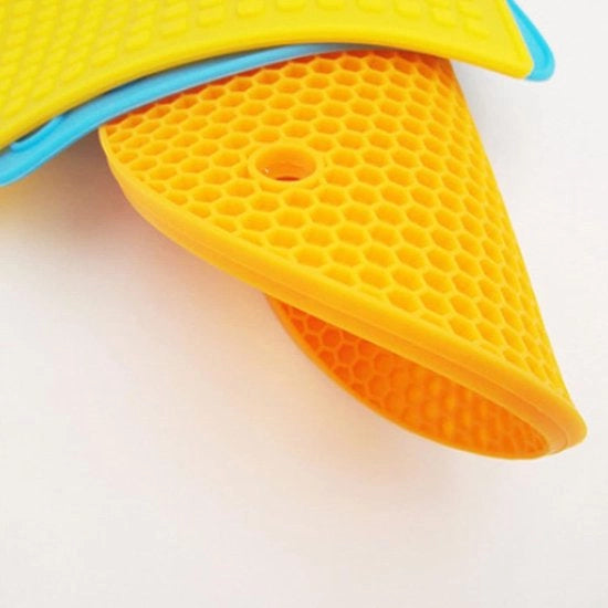 6 pezzi di sottopiede in silicone rotondo - Adatto per Bar o uso domestico - 6 colori panno per bar