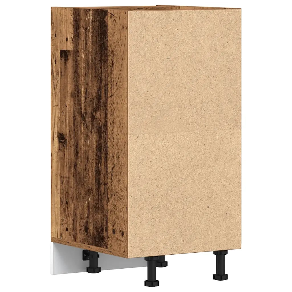 Armadio Inferiore “Riga” Legno Antico 40x44,5x81,5 cm 854209
