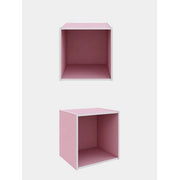 CUBO 35X35X29 CM ROSA- 1,0 pz