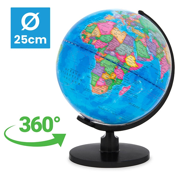 Mappamondo Rotante ¨C zephmum ¨C 30cm