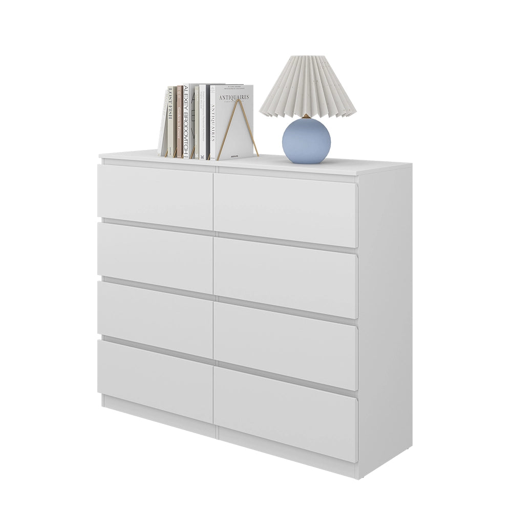 Vicco Cassettiera  Bianco 39 x 101.5 cm