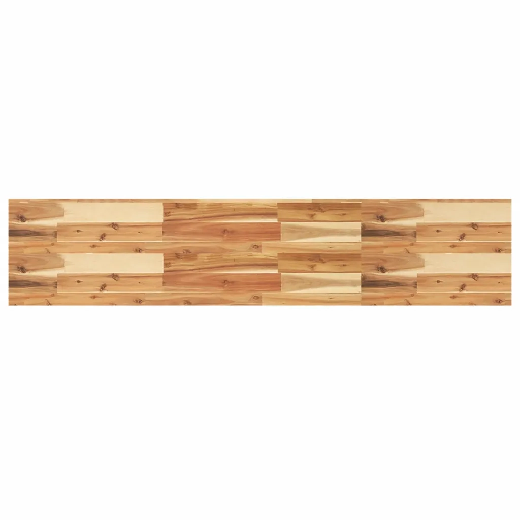 Mensole da Parete 4 pz 160x30x4 cm Legno Acacia Rifinito a Olio 3279630