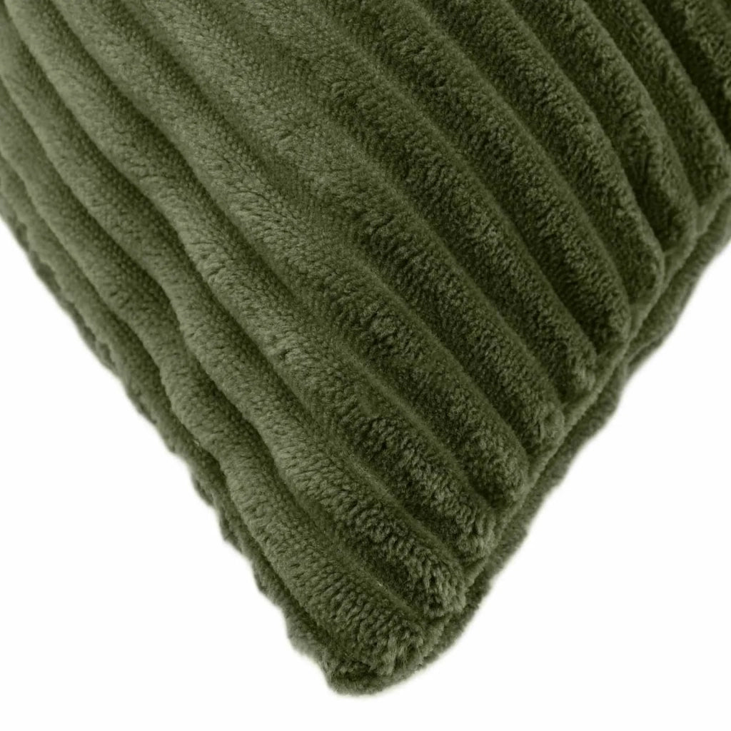 Federa 2 pcs ALMELO Verde 60 x 60 cm corduroy 915417