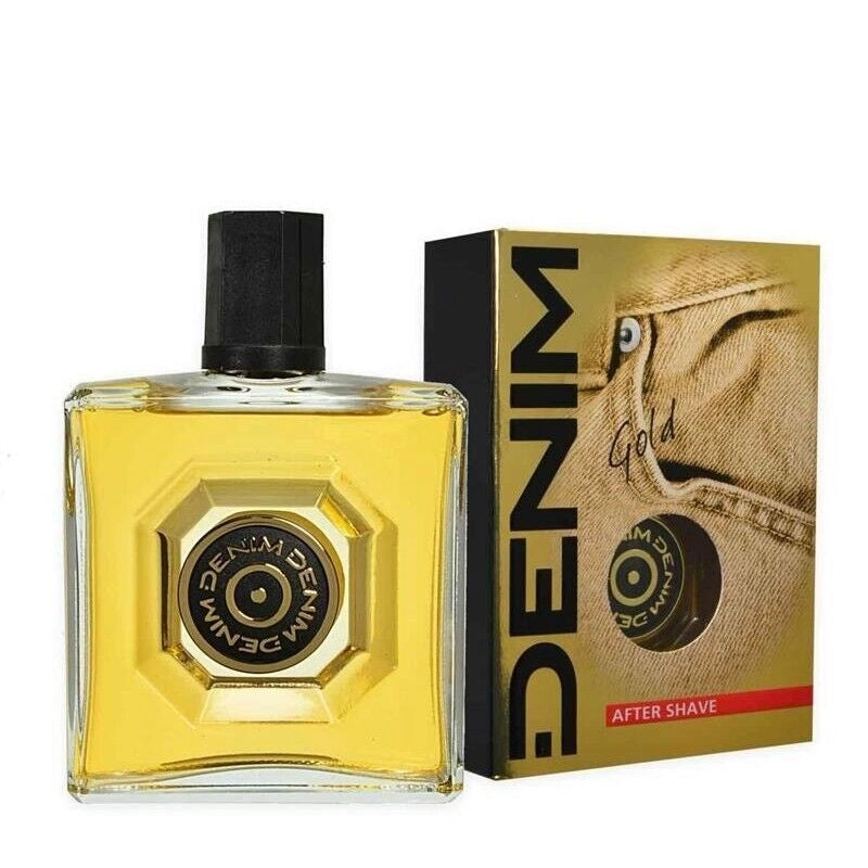 DENIM AFTER SHAVE DOPOBARBA 100ML GOLD FRESCA LOZIONE TONIFICANTE E RIVITALIZZANTE