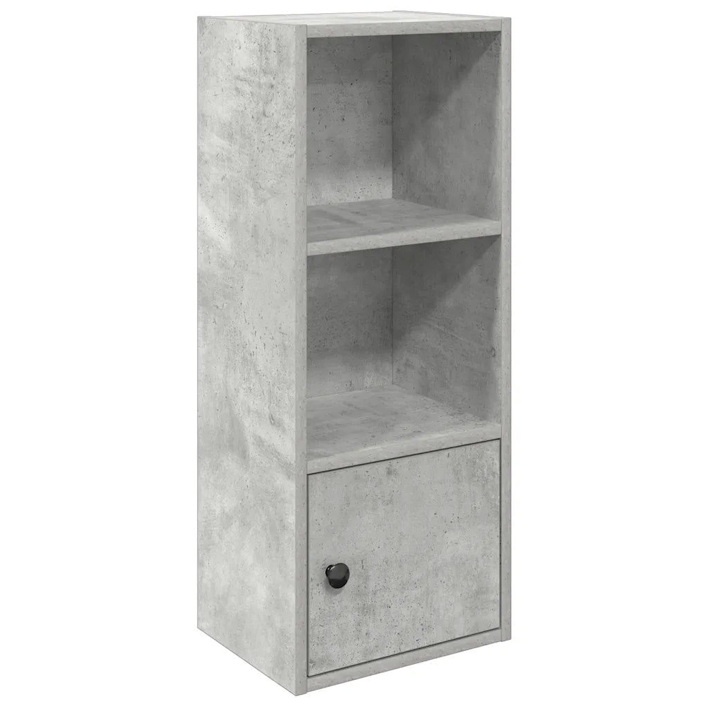 Libreria Grigio Cemento 31x24x77 cm in Legno Multistrato 860331