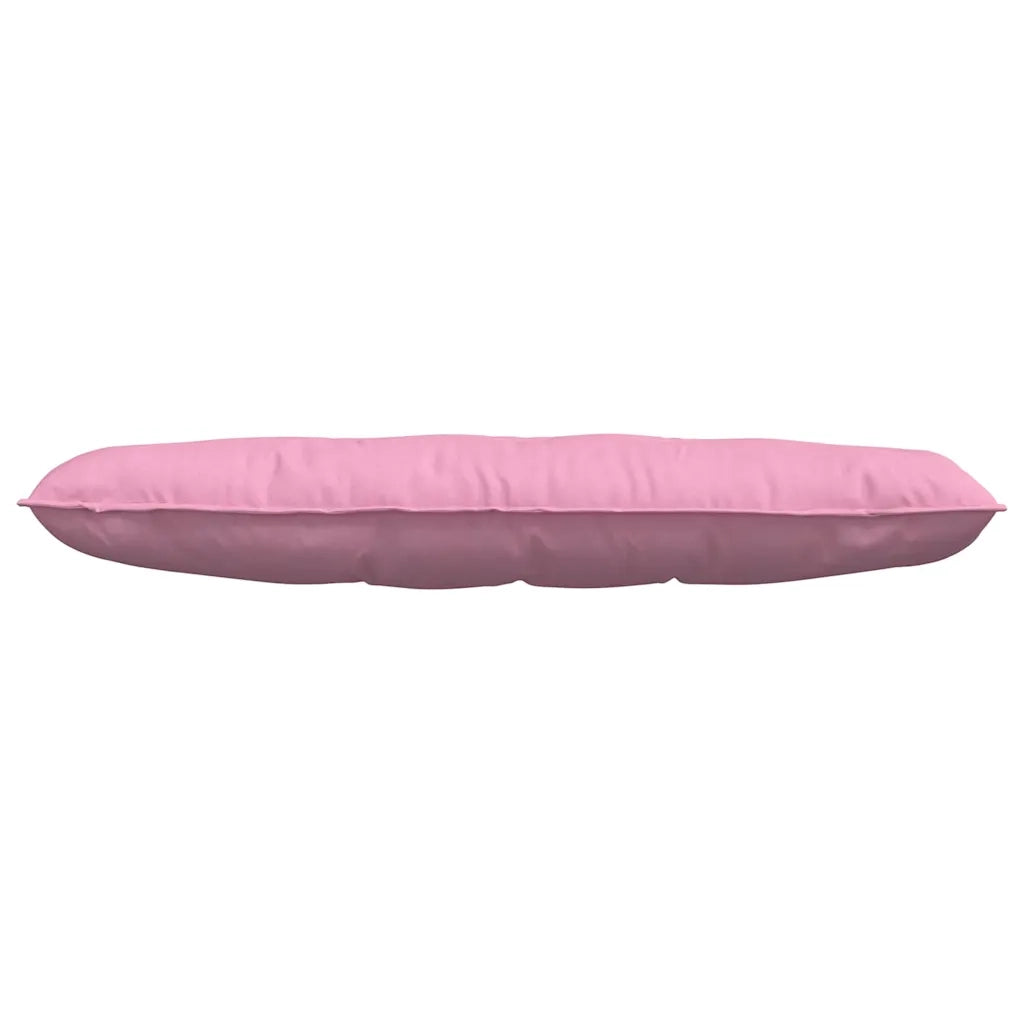 Cuscino per Schiena | Cuscino dorsale Rosa 140 x 19 x 50 cm Tessuto