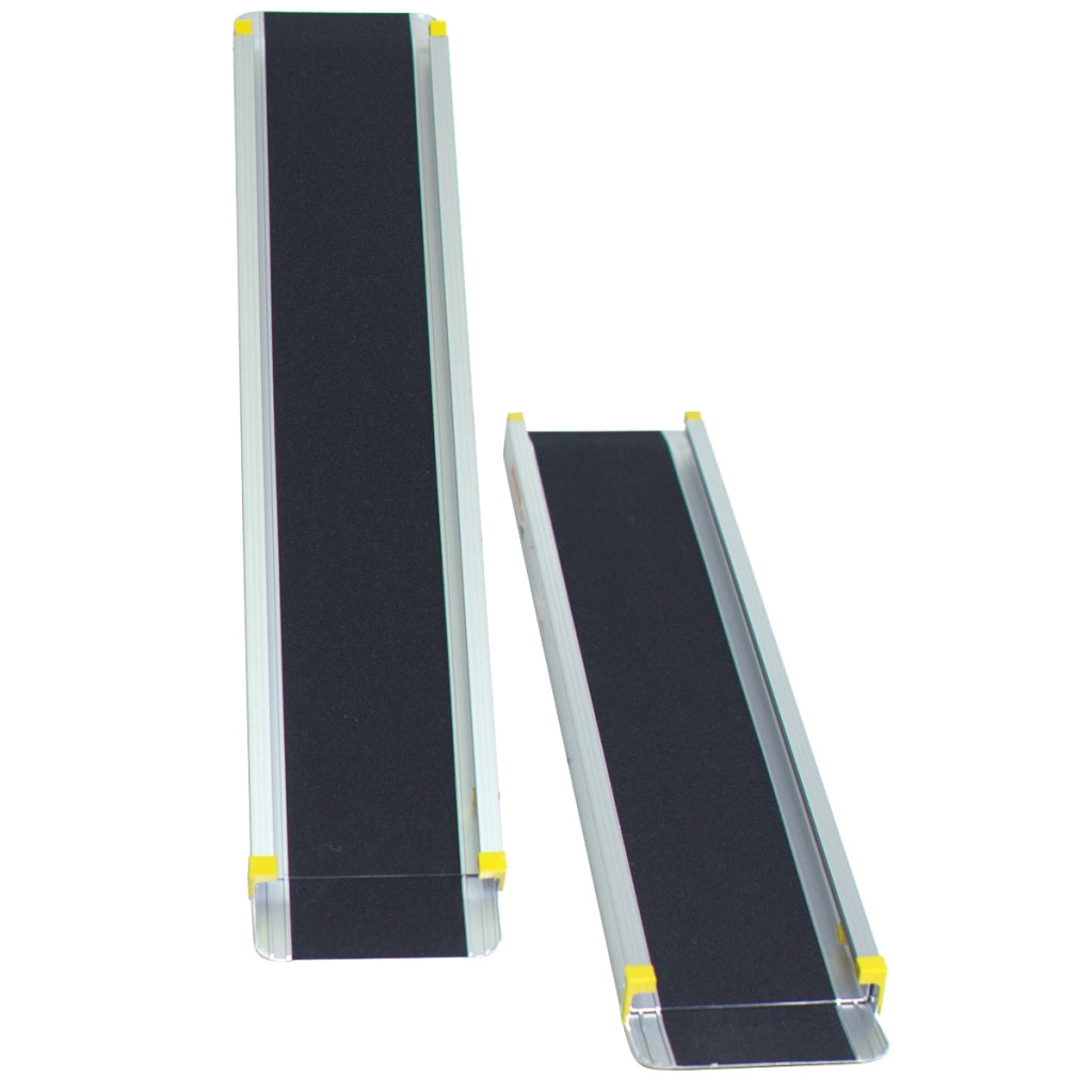 2 x Rampa da trazione di carico pieghevole in alluminio capacit¨¤ di carico di 270kg-Accessori per veicoli