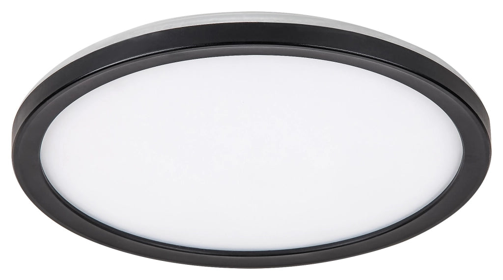 Plafoniera esterna LED dimmerabile Inverness 15W IP44 nera