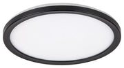 Plafoniera esterna LED dimmerabile Inverness 15W IP44 nera