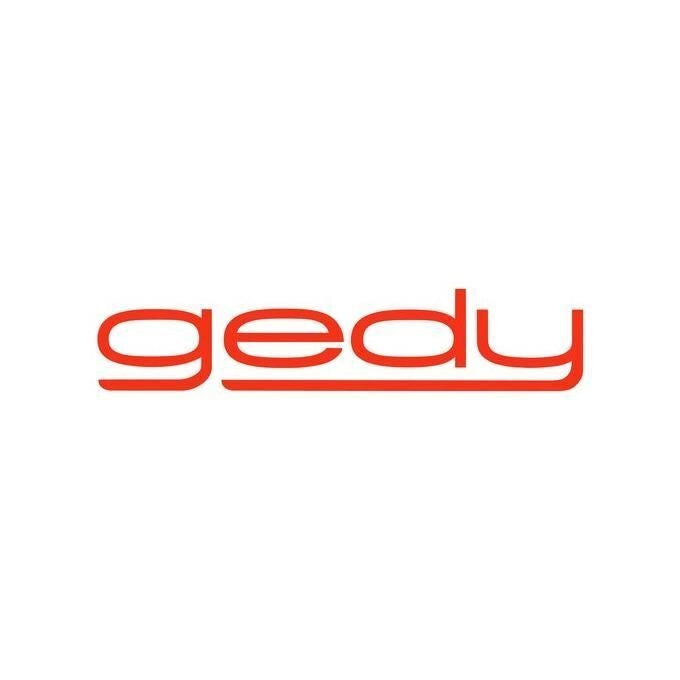 Gedy Set Scopino Manico con Ciuffo e Disco Nero