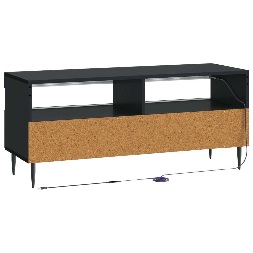 Mobile TV LED Nero Legno ingegnerizzato 896546