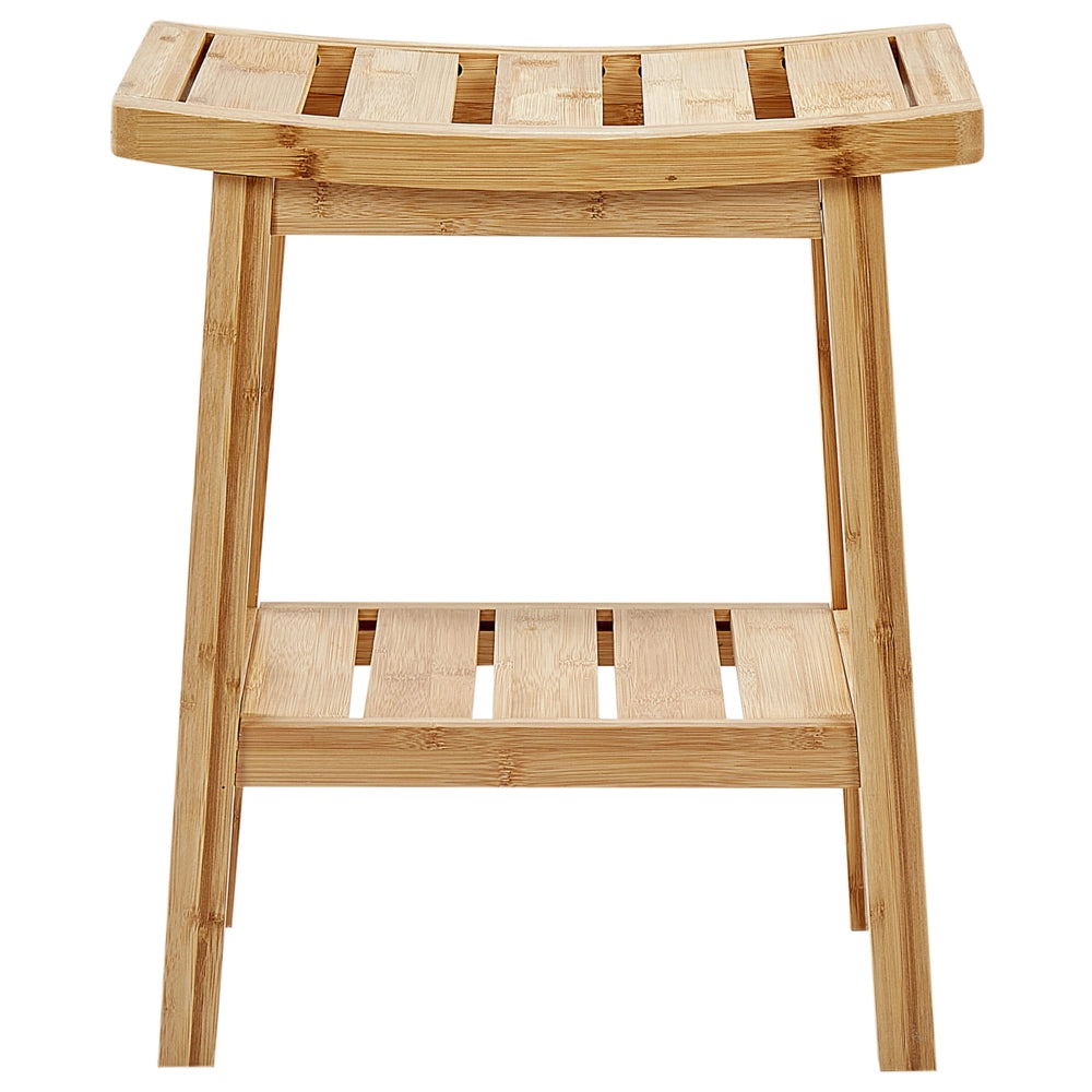 Sgabello in bambù Accessori in marrone chiaro Stile moderno