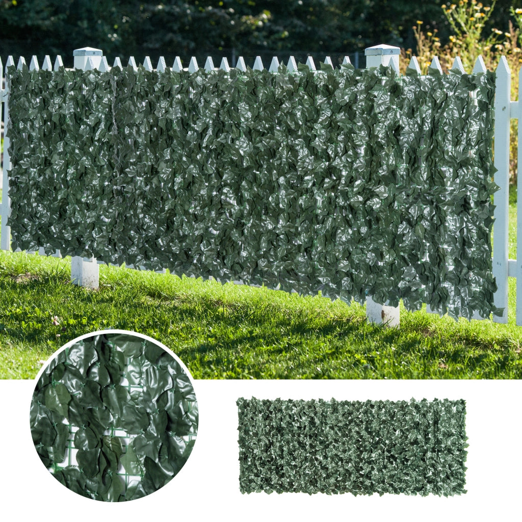 Pannello Privacy Hedera Artificiale per Balcone ¨C Minimal ¨C 240x100 cm